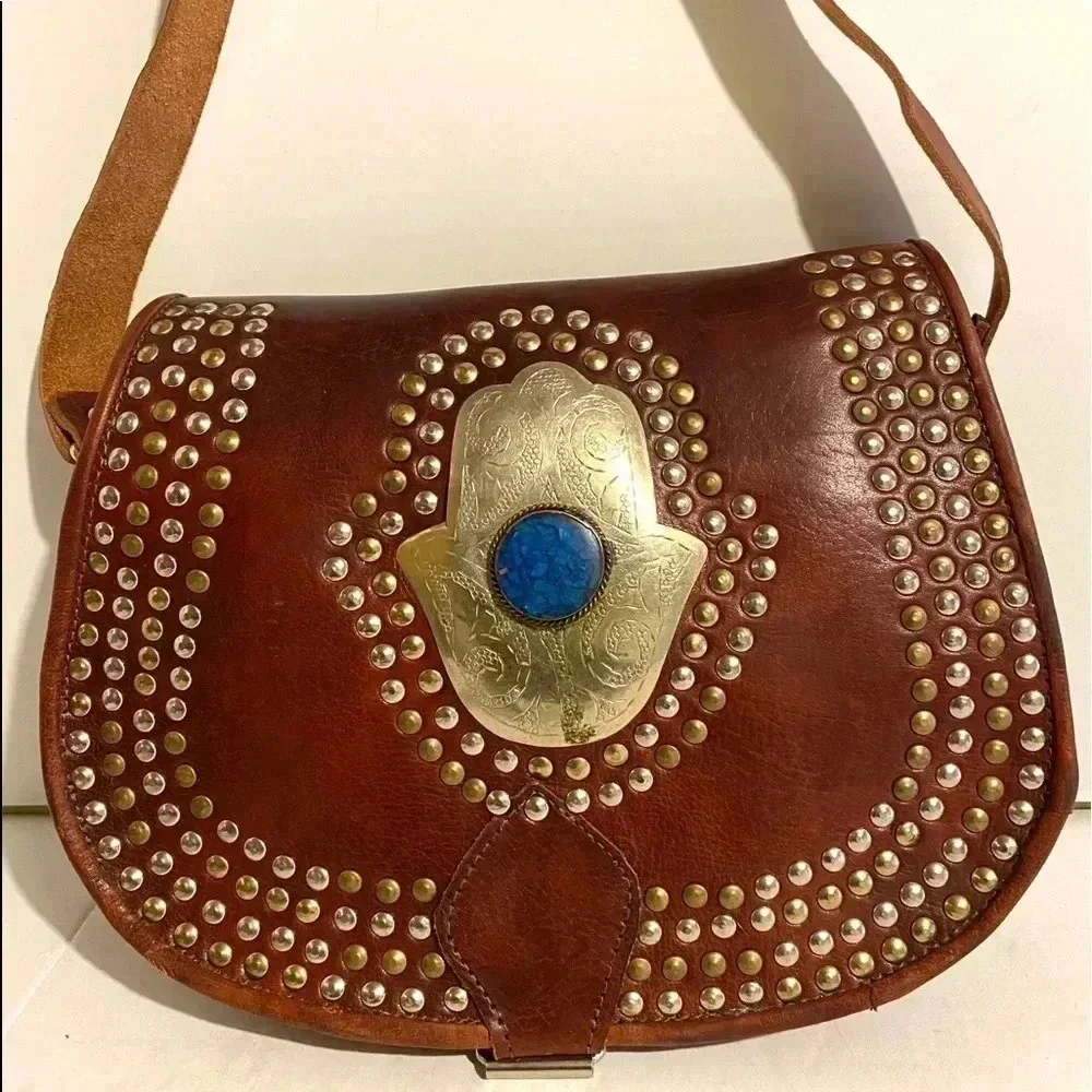 Vintage handmade studded